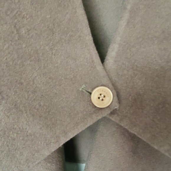 Cozy Fall Cape Jacket Wool Blend 3 in 1 Styles Neutral Beige cottagecore - Picture 6 of 14